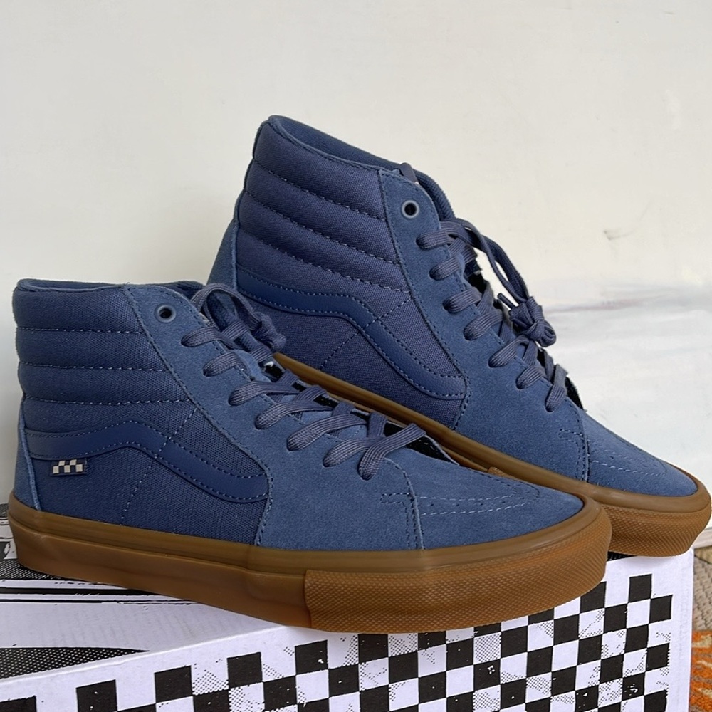 Vans WMNS Skate Sk8-Hi Vintage Blue/Gum
VN0A5FCC0QZ Sneakers - Picture 12 of 16